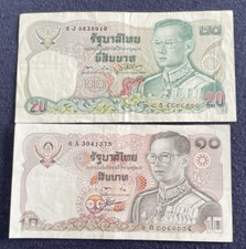 Thailand banknote 20 gebraucht kaufen  Bonn