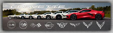 Banner Chevrolet Corvette geração decoração de parede interior exterior 2x8 pés 60x240cm comprar usado  Enviando para Brazil