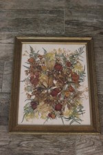 Vtg framed dried for sale  Valdese