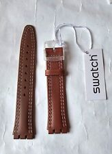 Swatch brown leather usato  Milano