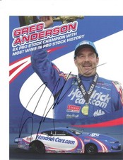 Signed greg anderson for sale  Lexington