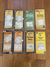 Lot cartes michelin d'occasion  Saâcy-sur-Marne