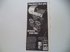 Advertising pubblicità 1971 usato  Salerno