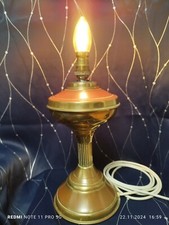 Brass table lamp for sale  SLEAFORD