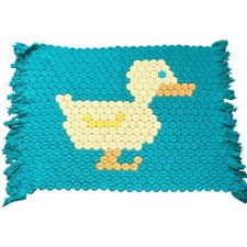 Vintage crochet duck for sale  Delta