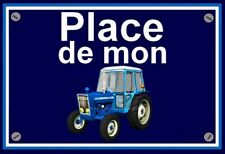 Plaque place tracteur d'occasion  Paris I