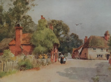 Antique print 1909 for sale  TORRINGTON