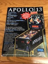 Sega apollo pinball for sale  Southampton