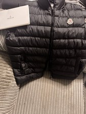 Men black moncler for sale  NEWCASTLE UPON TYNE