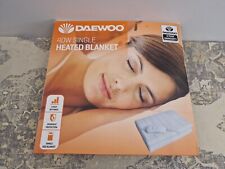 Daewoo electric blanket for sale  HEYWOOD