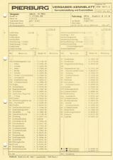 Usado, Datenblatt Einstelldaten Solex 35 PDSI Vergaser - Opel Kadett D 13N / 7.17724.00 comprar usado  Enviando para Brazil