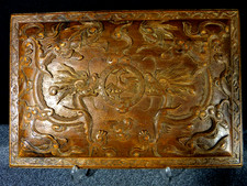 Panneau sculpture chinoise d'occasion  Vaugneray
