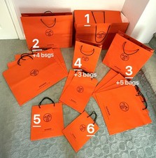 Hermes orange shopping for sale  Irvine