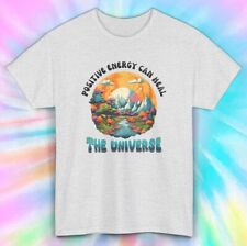 Camiseta Positive Energy Can Heal The Universe | Camiseta Inspiradora P-5XL comprar usado  Enviando para Brazil