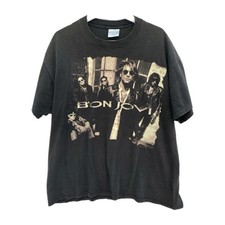 Usado, Camiseta Vintage Bon Jovi Keep the Faith Extra Grande Anos 90 Brockum EUA Mad Rare Band Camiseta #Z57 comprar usado  Enviando para Brazil