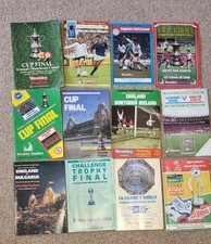 Programs matches wembley. for sale  ST. ALBANS