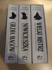Używany, Trylogia Czarnego Maga Trudi Canavan  Tomy 1- 3 - Pierwsze wydanie z 2008 roku na sprzedaż  PL