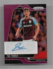 Cartão autografado Panini Prizm Premier League 2024-25 : Pau Torres #18/25 comprar usado  Enviando para Brazil