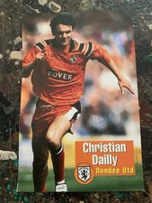 Christian dailly autograph for sale  WAKEFIELD