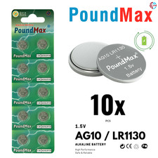 Poundmax ag10 lr1130 for sale  HARLOW