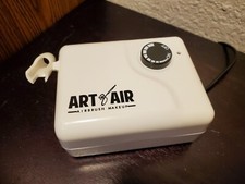 Kit de maquiagem cosmética aerógrafo profissional Art of Air (bomba, ar condicionado e suporte para pincel), usado comprar usado  Enviando para Brazil