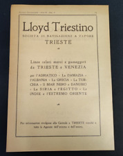 Lloyd triestino società usato  Valdilana