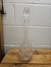 Deslumbrante Decantador de Bebidas de Vidro Vintage Corte Cristal Alto Gênio/Aladdin comprar usado  Enviando para Brazil