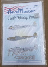 Folha AeroMaster Pacific Lightnings parte 1/48 48-499, usado comprar usado  Enviando para Brazil