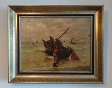 ölgemälde georges haquette gebraucht kaufen  Hamburg