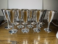 goblets plate valero silver for sale  Hayden