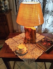 Lampada tavolo legno usato  Pojana Maggiore