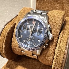 Victorinox- Swiss Army Chrono Classic relógio masculino V - Não. Mostrador azul 241120 comprar usado  Enviando para Brazil