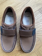 Clarks boys leather for sale  LONDON