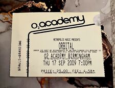 ORBITAL Original Concert Ticket Birmingham Academy 17th September 2009 comprar usado  Enviando para Brazil