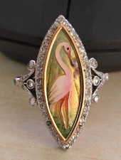 Ancienne bague 18k d'occasion  Troyes