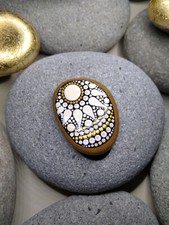 Mandala stein braun gebraucht kaufen  Friedrichshafen
