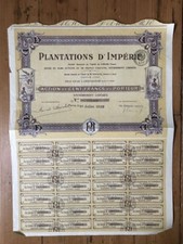 Plantations imperie d'occasion  Paris-