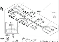 2008 klr650 wiring for sale  Hurricane