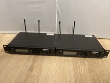 (2) Receptores de microfone sem fio Shure ULXS4-J1 554-590 MHz com kit de montagem em rack comprar usado  Enviando para Brazil