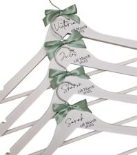 Personalised wedding hangers for sale  HARLOW