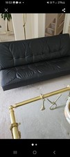 99p black leather for sale  PURLEY