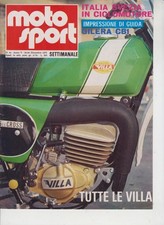 Pubblicita moto villa usato  Venegono Superiore