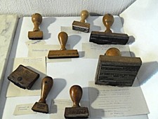 Alte stempel behörden gebraucht kaufen  Asbach