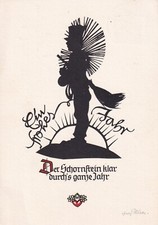 Künstler postkarte schattenbi gebraucht kaufen  Dresden