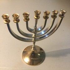 Menorah 24kt. gold for sale  Hornell