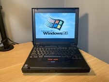 Rare IBM Thinkpad 770X Pentium 2 300Mhz 1280x1024 SXGA 320MB RAM 5.1GB HDD Win98 na sprzedaż Rare IBM Thinkpad 770X Pentium 2 300Mhz 1280x1024 SXGA 320MB RAM 5.1GB HDD Win98 na sprzedaż  Wysyłka do Poland