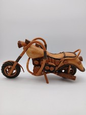 Handcrafted wooden motorcycle for sale  UK