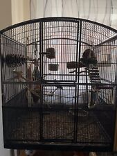 Vogelkäfig grosssittich metal gebraucht kaufen  Herne