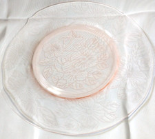 Vintage pink plate for sale  Rockland