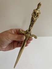 Vintage brass letter for sale  STONEHOUSE